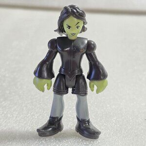 Fisher-Price Imaginext Wonder Woman DONNA TROY Black Green Figure 3"